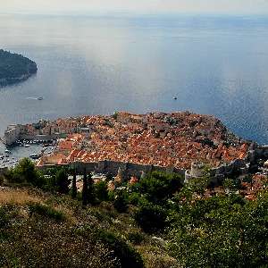 Dubrovnik view from the Cable car
