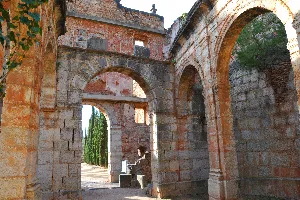 Courtyard 16th Century Carthusian Monastery of Escaladei