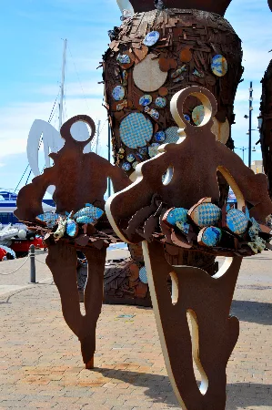 Sculptures Cambrils Costa Dorada Spain
