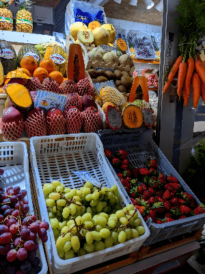Costa Nova The fruit and vegetable market