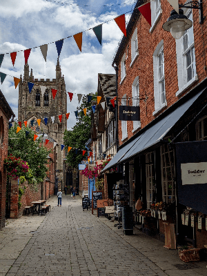 Hereford Cathedral street view