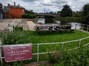 Hereford Rowing Club Bar River view