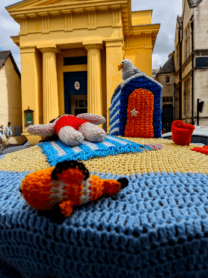 Hereford's Art and Culture Street Crochet