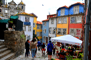Historic Architecture Cobbled Streets and Colourful Houses