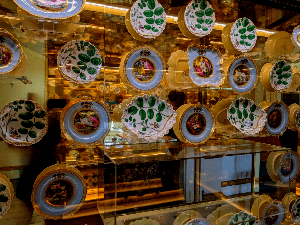 National Trust Croome Plates Display