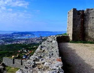 Admire the Adriatic from Klis Fortress Croatia
